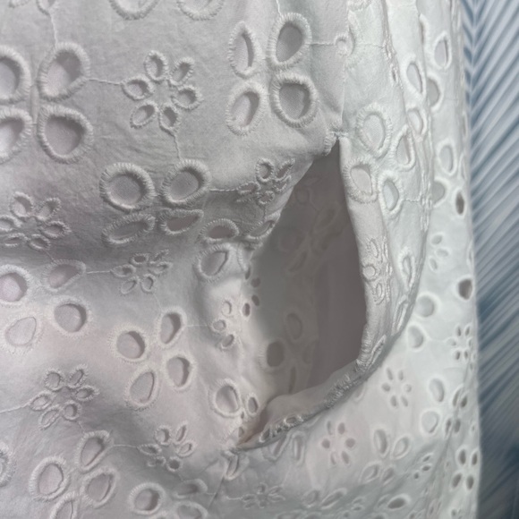 Lilly Pulitzer White Eyelet Kids Casual Dress - Picture 6 of 6